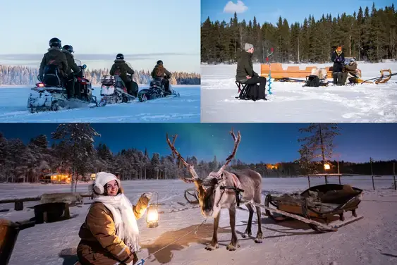 Experience Like a Local - 1-Day Lapland Adventure Package Local Lapland day package
