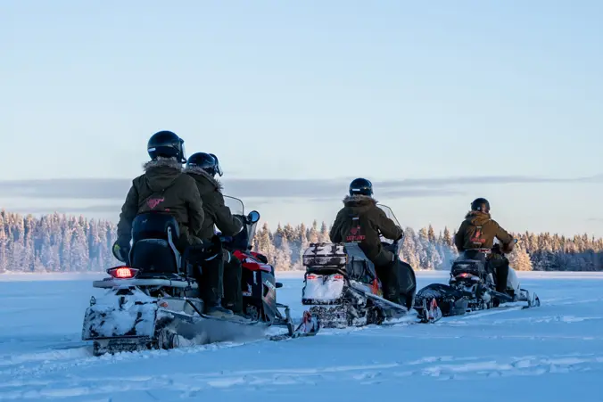 Snowmobiling Adventure 2h Two-hour snowmobile safari