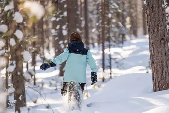 Snowshoeing