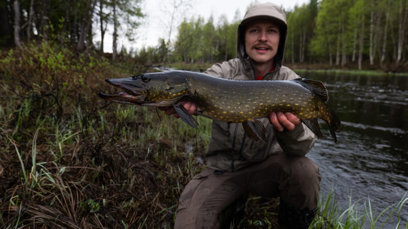 Pesca sul fiume Simojoki