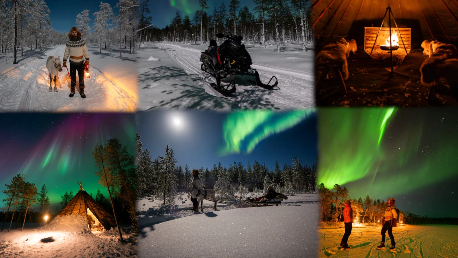 Aurora-Fluchtpaket in Lappland